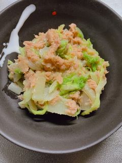 簡単!白菜とツナの和え物-レシピのメイン写真