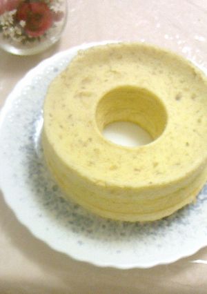 バナナシフォンケーキのレシピ-レシピのメイン写真