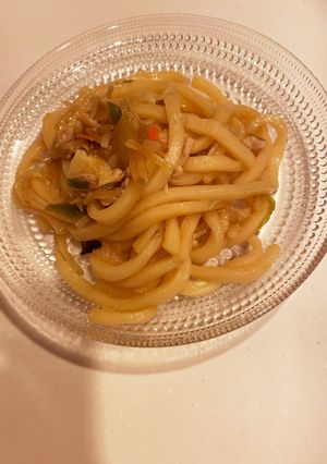 ○調味料少ない!○うまい!簡単!焼うどん-レシピのメイン写真