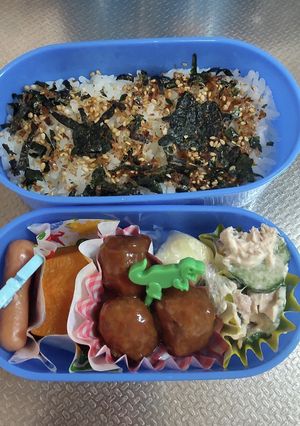 10/15 年中 幼稚園弁当-レシピのメイン写真