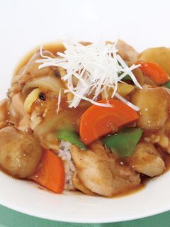 里芋と鶏肉の照り焼き丼【JA福井県奥越】-レシピのメイン写真