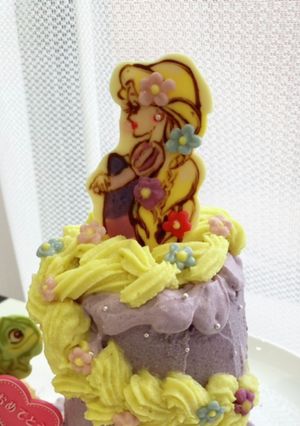 ドレスケーキのスポンジ✨ロールケーキ-レシピのメイン写真