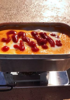 ほったらかしメスティンで作るオムライス-レシピのメイン写真