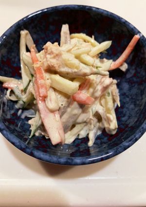 ゆかりのイブクロ　　ごぼうサラダ-レシピのメイン写真