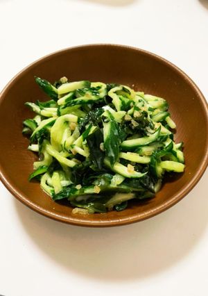 胡瓜とワカメの和物-レシピのメイン写真