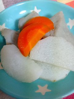 すりみ・にんじん・山芋の煮物-レシピのメイン写真
