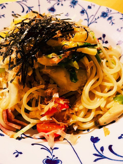 旨味が濃い和風パスタ-レシピのメイン写真