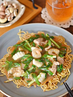 麺パリ!海鮮あんかけそば-レシピのメイン写真