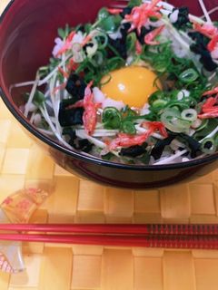 手軽で豪華なTKG(卵かけご飯)-レシピのメイン写真