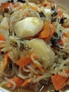 根菜ときくらげの炒め煮-レシピのメイン写真