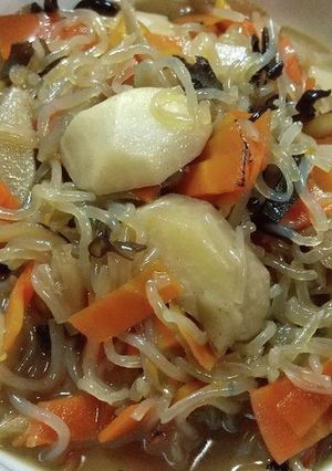 根菜ときくらげの炒め煮-レシピのメイン写真