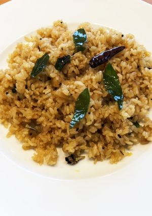 カレーリーフのスパイシー『レモンライス』-レシピのメイン写真