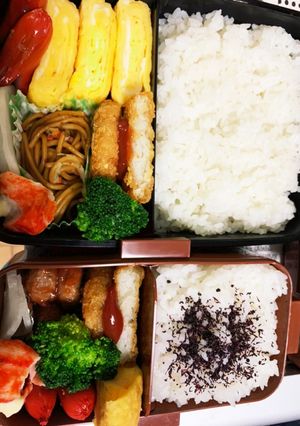 運動会前日学校なので土曜日子供お弁当-レシピのメイン写真