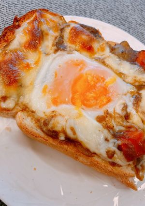 とろ〜りカレートースト　カレーリメイク-レシピのメイン写真