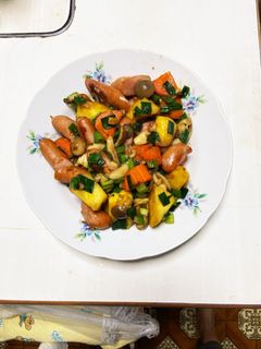ウインナーとさつまいものオイスター炒め-レシピのメイン写真