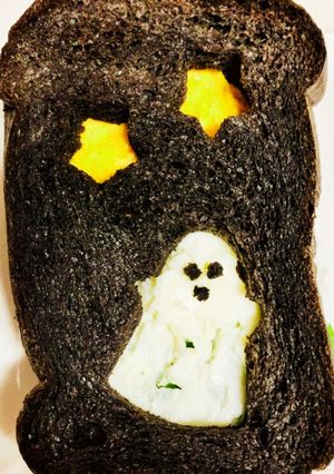 ハロウィン☆エッグサンド♪-レシピのメイン写真