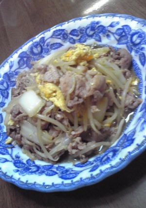 ★豚もやし炒め★-レシピのメイン写真