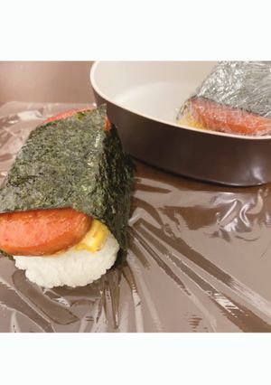 スパムおにぎり-レシピのメイン写真