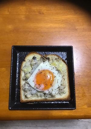 単身赴任の時短朝食-レシピのメイン写真