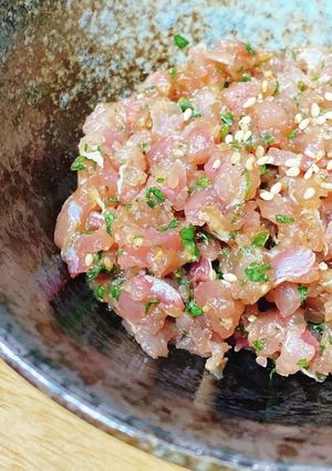 はまちのすじ身や切れ端で★だし醤油漬け-レシピのメイン写真