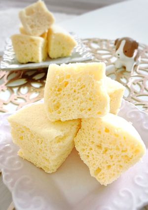 罪悪感ゼロ♪ふわふわおから蒸しパン♡-レシピのメイン写真