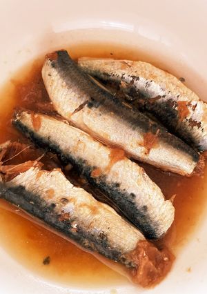 小さい小さいマイワシの梅煮-レシピのメイン写真