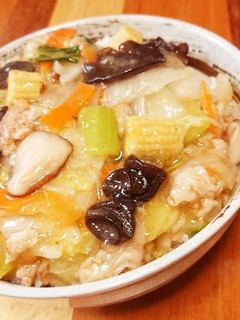 独り暮らしのリアルな中華丼-レシピのメイン写真