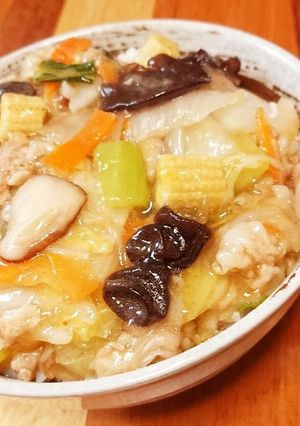 独り暮らしのリアルな中華丼-レシピのメイン写真
