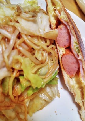 トロ～リ熱々ホットサンド-レシピのメイン写真