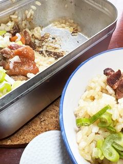 メスティンで焼き鳥缶詰炊き込みご飯-レシピのメイン写真