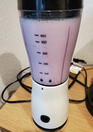 【ダイエット飯】朝のプロテインシェイク1-レシピのメイン写真