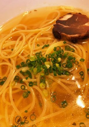 スパゲッティで汁そば！-レシピのメイン写真