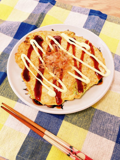 オートミールお好み焼き-レシピのメイン写真