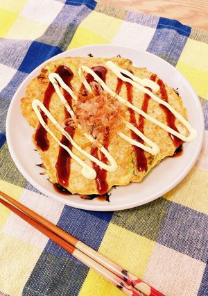 オートミールお好み焼き-レシピのメイン写真