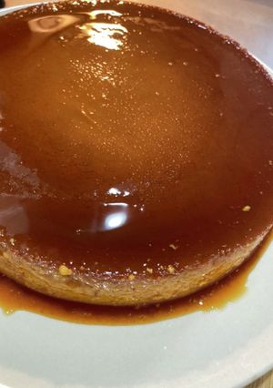 ケーキみたいに切るカボチャぷりん-レシピのメイン写真
