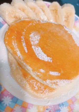 おとうふとメレンゲのパンケーキ-レシピのメイン写真