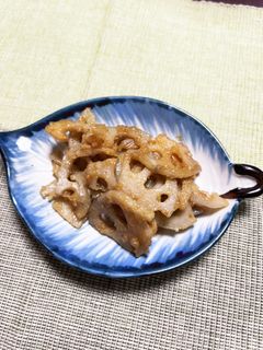 れんこんの味噌炒め-レシピのメイン写真