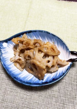れんこんの味噌炒め-レシピのメイン写真
