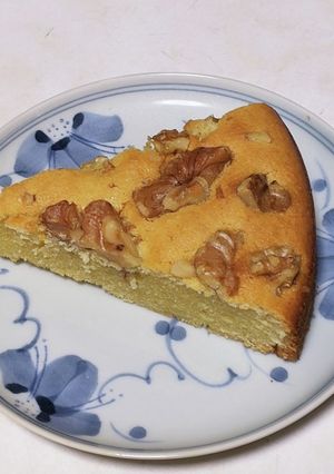 アーモンドプードルとくるみのケーキ-レシピのメイン写真