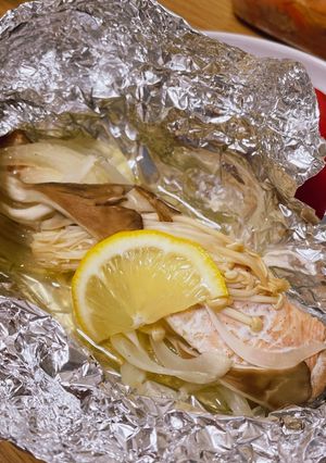 鮭のホイル焼き-レシピのメイン写真