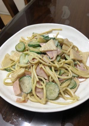 さっぱりスパサラ-レシピのメイン写真