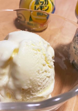 大好き♪ 栃木レモン牛乳アイスの食べ方-レシピのメイン写真