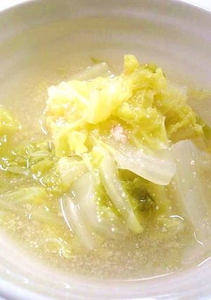 白菜のたらこ煮-レシピのメイン写真