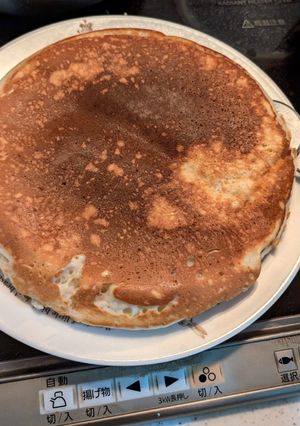 ヨーグルトで作る！ふわふわホットケーキ-レシピのメイン写真