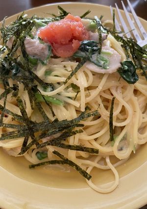 たらこのパスタ-レシピのメイン写真