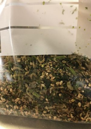 大根の葉のふりかけ、その②-レシピのメイン写真