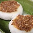 モチモチ♪米粉入り里芋もち★ごま味噌だれ