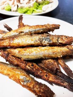 簡単!市販の唐揚げ粉でししゃも唐揚げ-レシピのメイン写真