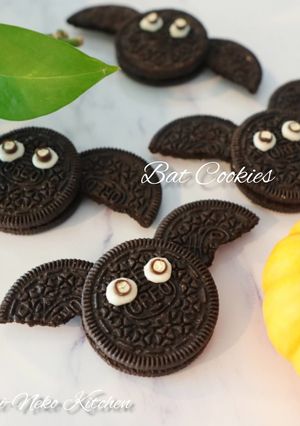 ハロウィン☆オレオでコウモリクッキー-レシピのメイン写真