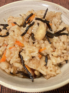 ひじきの炊き込みご飯-レシピのメイン写真